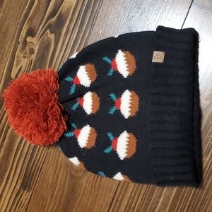 Adorable boutique Stocking Cap with cherry 🍒 topped desserts